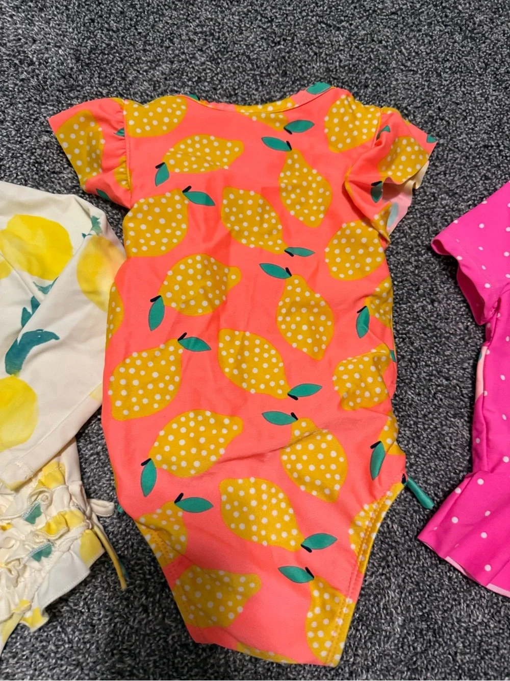 18 month swim suits bathing suits baby girls lemons